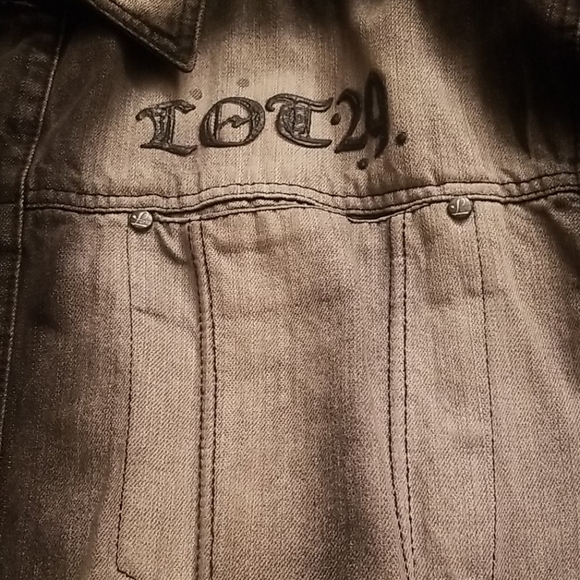 Nwot LOT 29 LUXE Denim Jacket - Picture 7 of 13